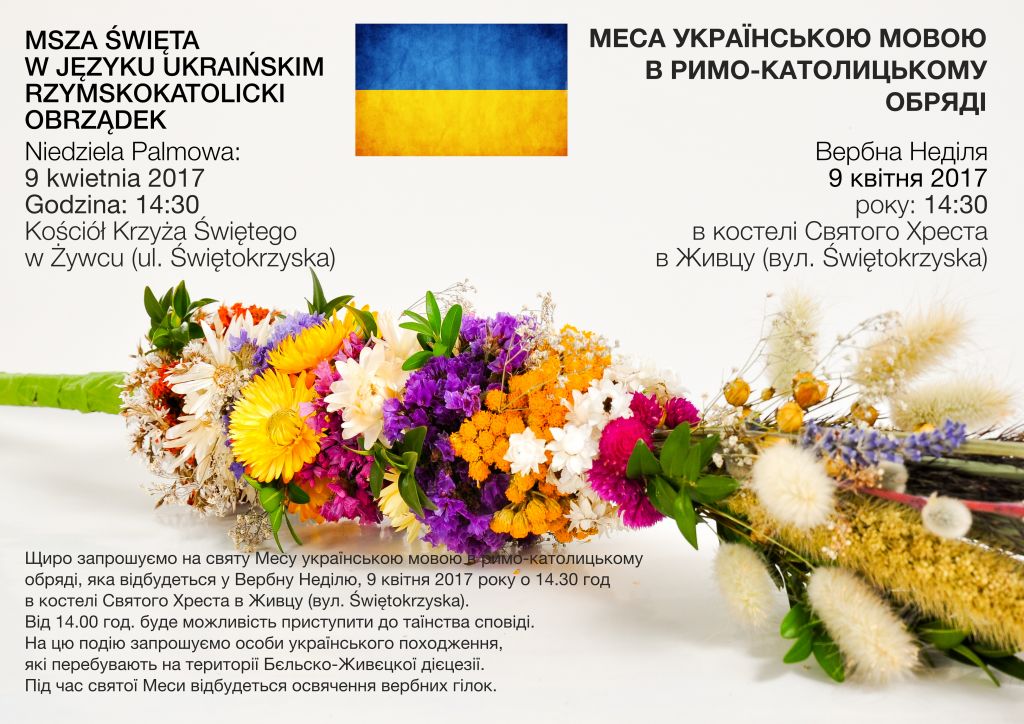 Msza po ukrainsku 9 kwietnia 2017
