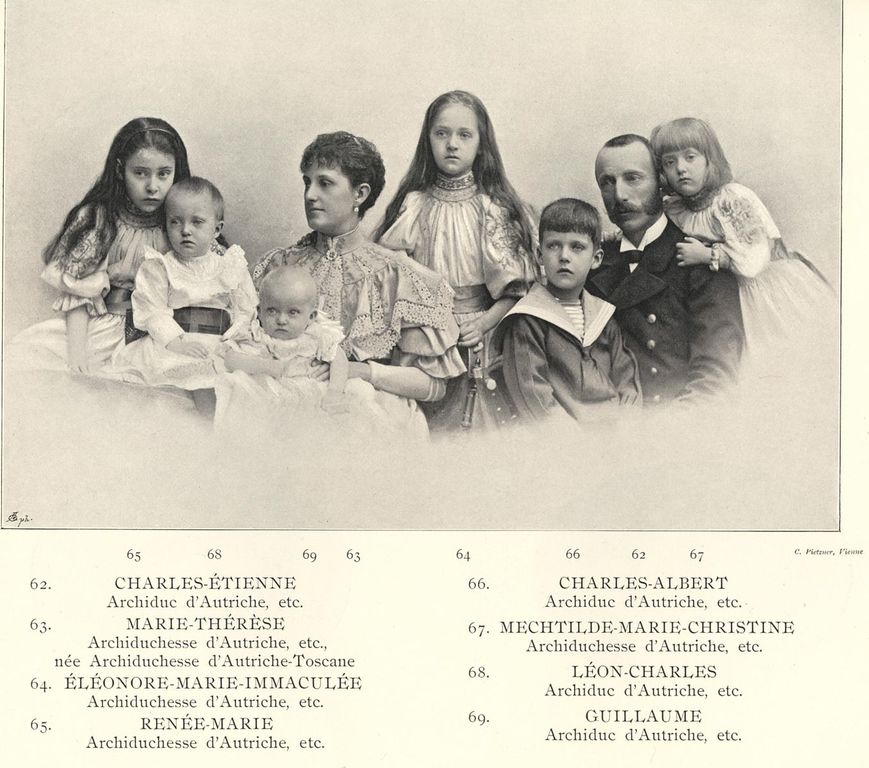 14. Zamek Komorowskich i rodzina Habsburgow obraz Jerzego Kossaka 1911 ze zbiorow Grzegorza Szczepaniaka